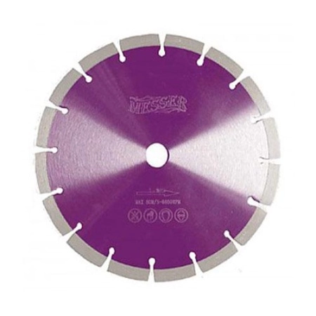 Диск сегментный для резки гранита G/M, сухой, 150D-2.4T-12W-12S-22.2